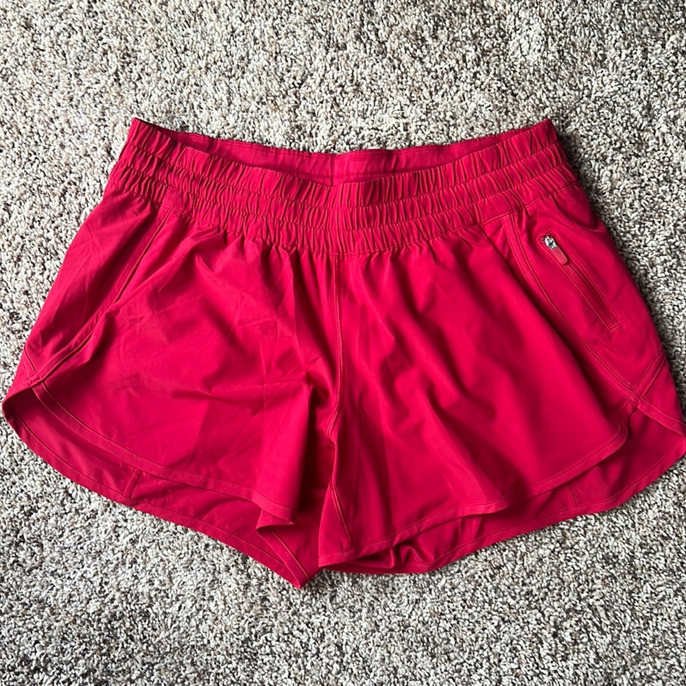 Lululemon tracker short 4” size 12